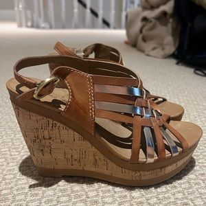 Franco sarto wedge heels